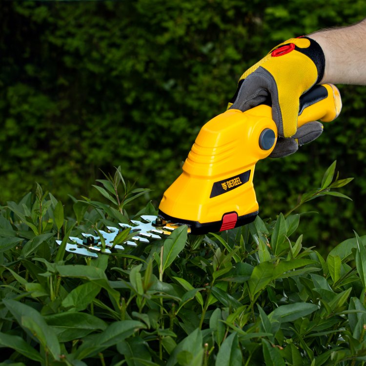 Ножницы-кусторез аккумуляторные G411 с акк. 3,6В Li-Ion 1,5 Ач// Denzel