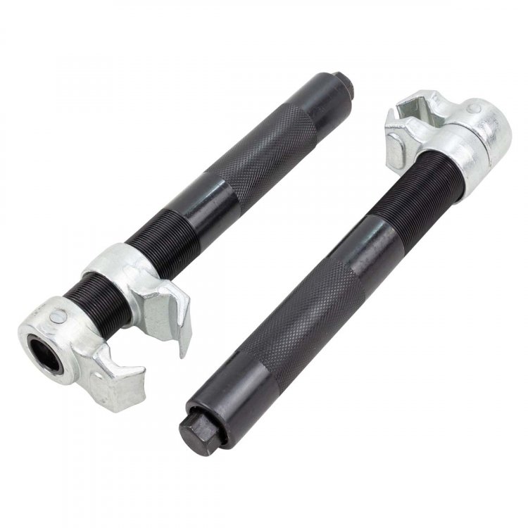 Стяжка пружин механическая усиленная (23-280мм, Ø винта 19мм, к-т 2шт, нагр. на пару 1200кг)