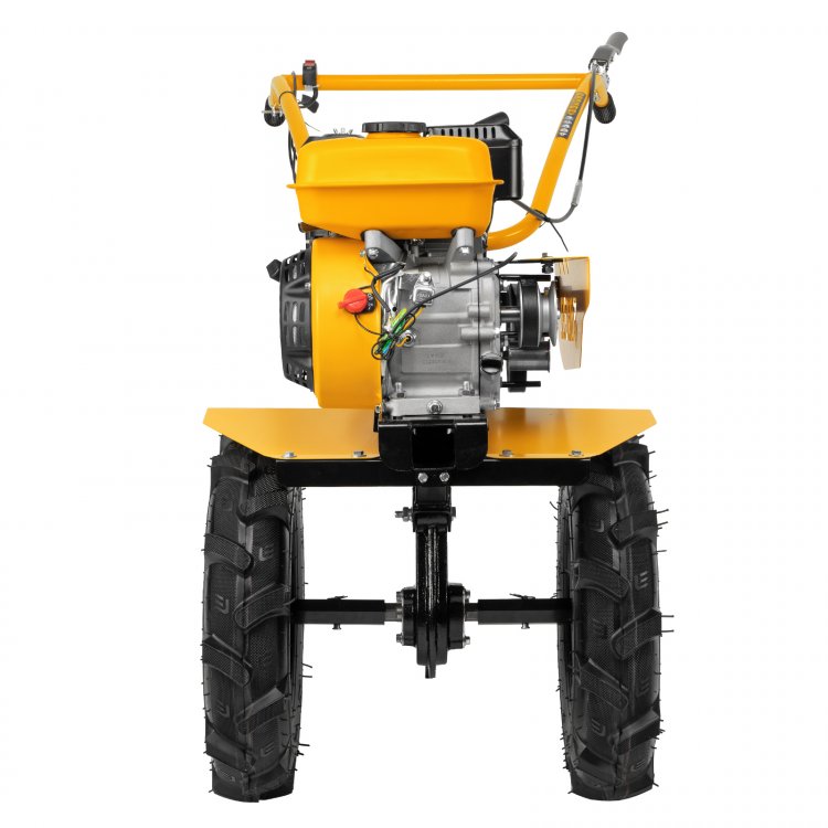 Мотоблок DPT-270S, 7 л.с., ремен.сцеп, фрез 3х4, ШОМ, передачи 2В/1Н// Denzel