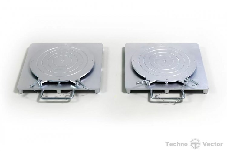 Передние поворотные платформы для стендов 3D Zn