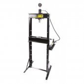 Пресс гидравлический  напольный с манометром "Profi", 20т (рабочая высота: 0-1130мм, рабочая ширина: 490мм, рабочий стол: 200х490мм)