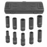 Набор головок ударных глубоких 10пр.,1/2" 6гр.(10,12-15,17,19,21,22,24мм), в  кейсе
