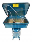 Мойка для деталей пневматическая с емкостью для слива 65л