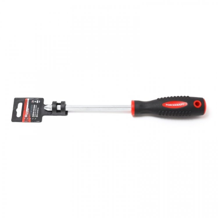 Отвертка крестовая магнитная "Profi" S PH3.0х150мм, на пластиковом держателе