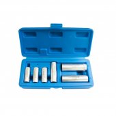 Набор головок разрезных 3/8", 1/2",  6пр.(10,11,12,13,14,17,19мм),в кейсе