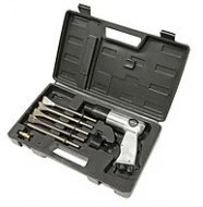 190мм Пневмомолоток 3000 ударов/мин в комплекте с зубилами 9пр. 190мм Пневмомолоток 3000 ударов/мин в комплекте с зубилами 9пр.