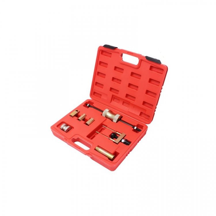 Съемник дизельных форсунок VW, Audi TDI (обратный молоток)  7пр., в кейсе Съемник дизельных форсунок VW, Audi TDI (обратный молоток)  7пр., в кейсе