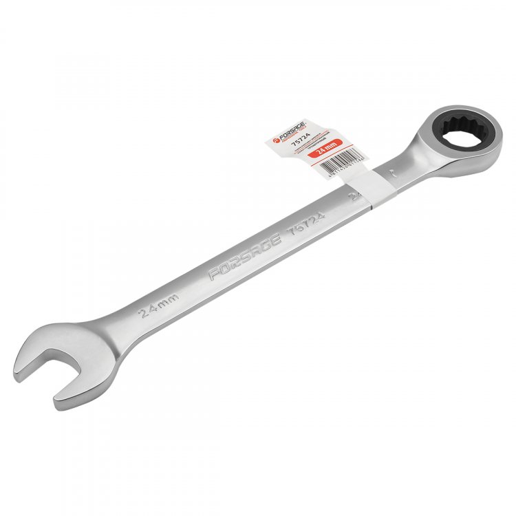 Ключ комбинированный трещоточный 24мм