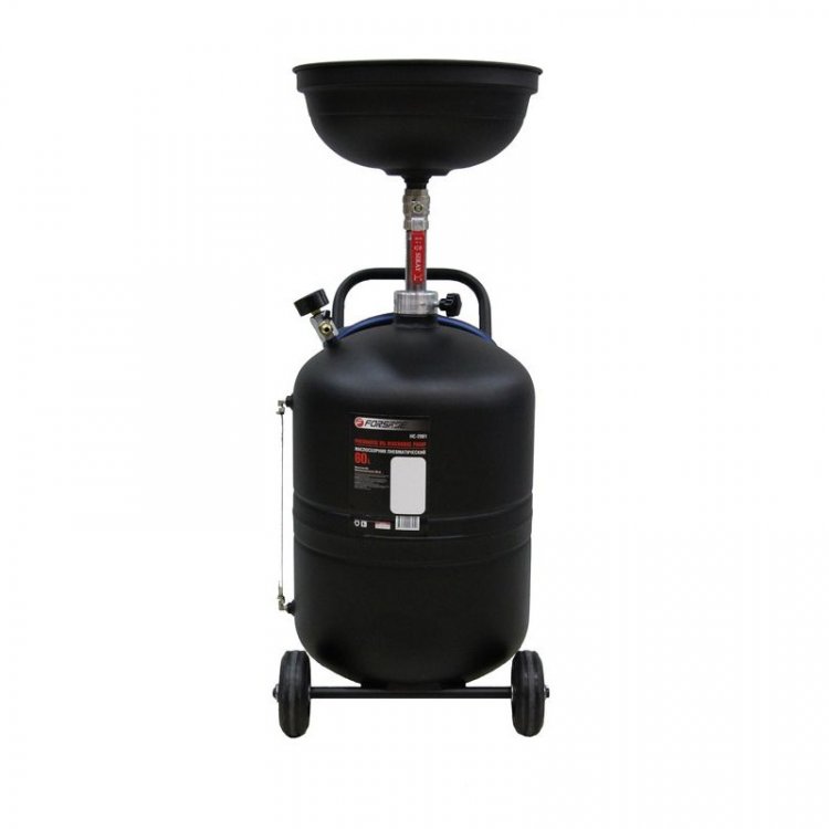 Установка пневматическая для слива отработанного масла перекатная с индикатором заполнения(бак 60л) Установка пневматическая для слива отработанного масла перекатная с индикатором заполнения(бак 60л)