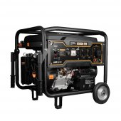 Бензиновый генератор FoxWeld Expert G9500 EW - Бензиновый электрогенератор предназначен для выработки однофазного, электрического тока напряжением 220 В и частотой 50 Гц.  С его помощью можно осуществлять питание электроприборов, электроинструмента,