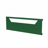 Фасад большого ящика для тележки GAROPT, ЗЕЛЕНЫЙ