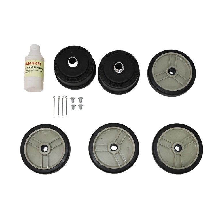 Компрессор масляный ременной AEROMAX 550/100 HP  - ременной (380В, 4кВт, 550л/мин, бак 100л, FoxWeld) (арт. 7069)