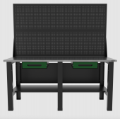 Верстак бестумбовый с двумя экранами и двумя ящиками, серый/ Стол для слесарных работ 1800*700 GAROPT, Gt1800STY1Y1PP2.grey Верстак бестумбовый с двумя экранами и двумя ящиками, зеленый/ Стол для слесарных работ 1800*700 GAROPT, Gt1800STY1Y1PP2.green Верстак бестумбовый с двумя экранами и двумя ящиками, серый/ Стол для слесарных работ 1800*700 GAROPT, Gt1800STY1Y1PP2.grey Верстак бестумбовый с двумя экранами и двумя ящиками, зеленый/ Стол для слесарных работ 1800*700 GAROPT, Gt1800STY1Y1PP2.green