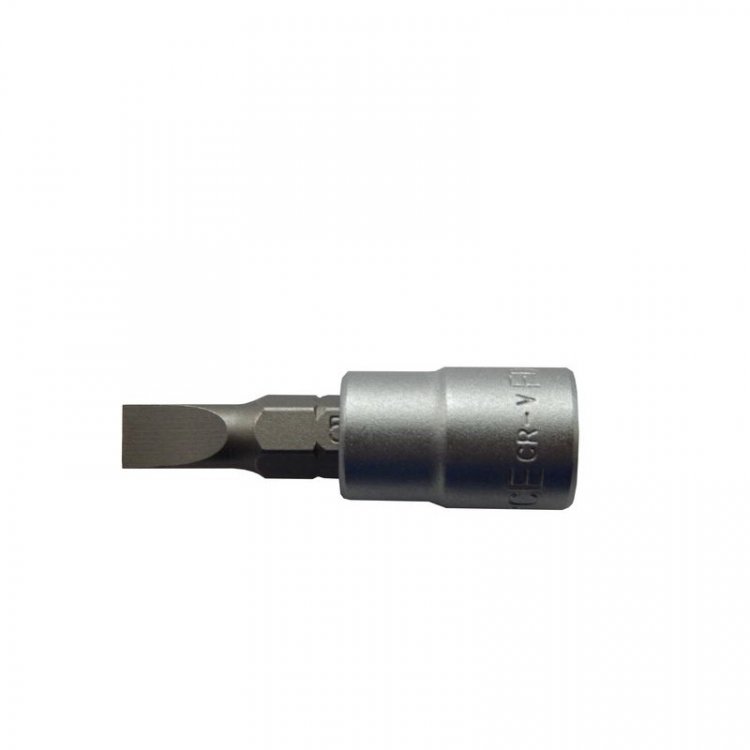 Головка бита шлицевая SL5.5мм, 1/4"