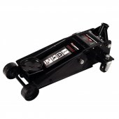 Домкрат подкатной  гидравлический двухпоршневой 3т(h min 130мм, h max 495мм) с лотком