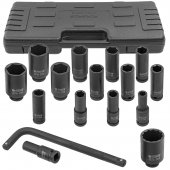 Набор головок ударных глубоких с Г-образным воротком 1/2" 15+1пр.(6-гр)(10,12,13-17,19,21,22,24,27,30,32мм,36мм-12гр),в кейсе Набор головок ударных глубоких с Г-образным воротком 1/2" 15+1пр.(6-гр)(10,12,13-17,19,21,22,24,27,30,32мм,36мм-12гр),в кейсе