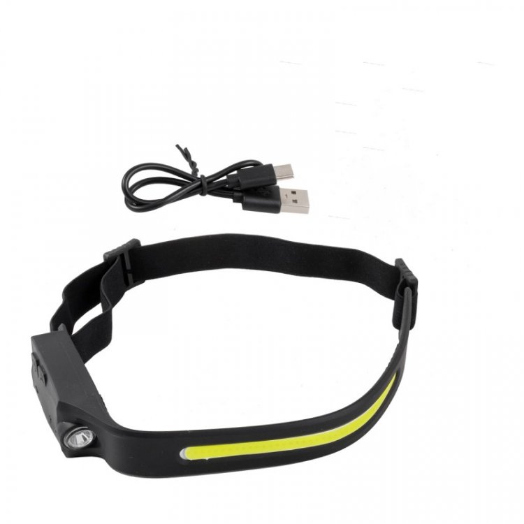 Фонарь налобный ударопрочный (3-4.5V, 3W, IPX4)