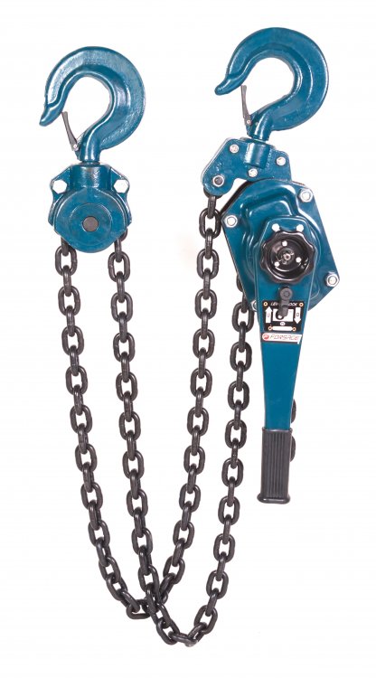 Лебедка подвесная трещоточная 6т (длина цепи - 1.5м) Лебедка подвесная трещоточная 6т (длина цепи - 1.5м)