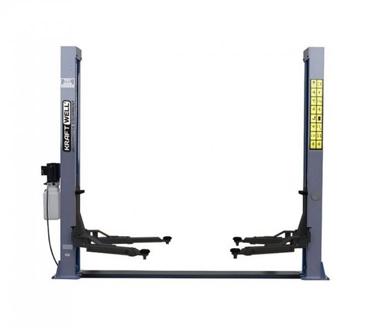 Подъемник г/п 4 т. упр. стопорами на 2-х колоннах