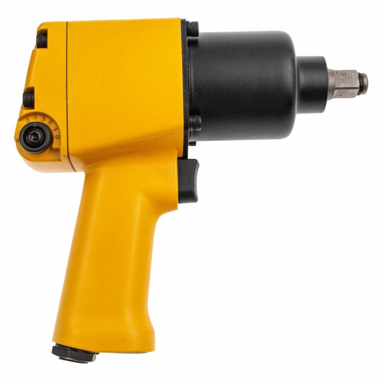 Ударный пневмогайковерт IW860+набор головок, 1/2", 7000 об/мин, 868 Нм// Denzel