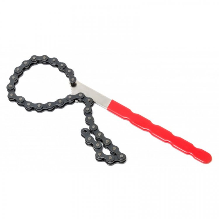 Съемник масляного фильтра цепной (дина цепи 390мм), в блистере Съемник масляного фильтра цепной (дина цепи 390мм), в блистере