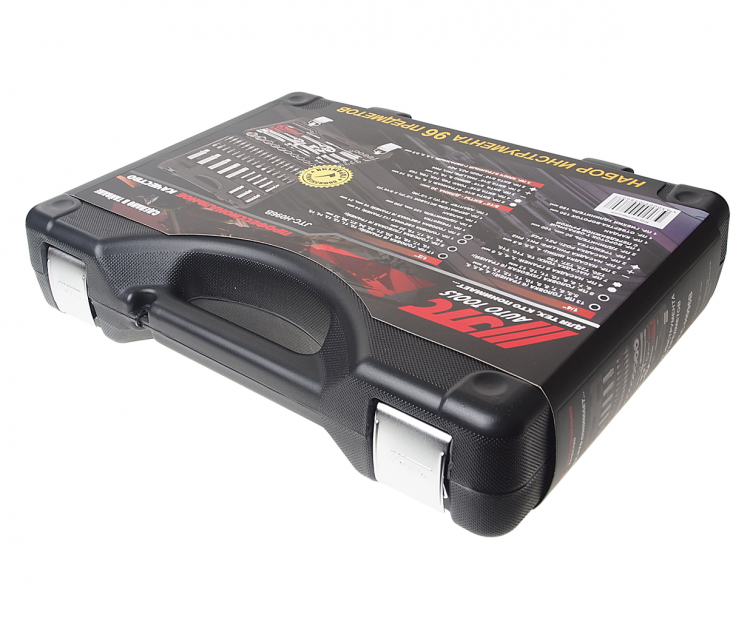 Набор головок торцевых и вставок 1/4" & 1/2" 6-гранных (в кейсе) 96 предметов JTC /1/3 Набор головок торцевых и вставок 1/4" & 1/2" 6-гранных (в кейсе) 96 предметов JTC /1/3