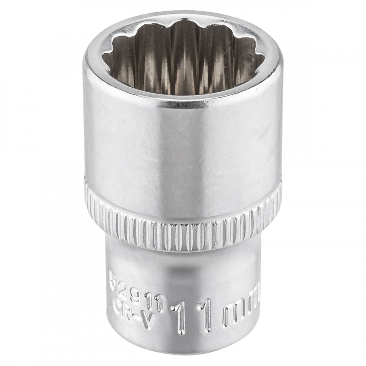 Головка 11мм (12гр.), 1/4"
