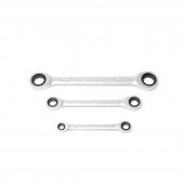 Ключ накидной трещоточный 16х17мм