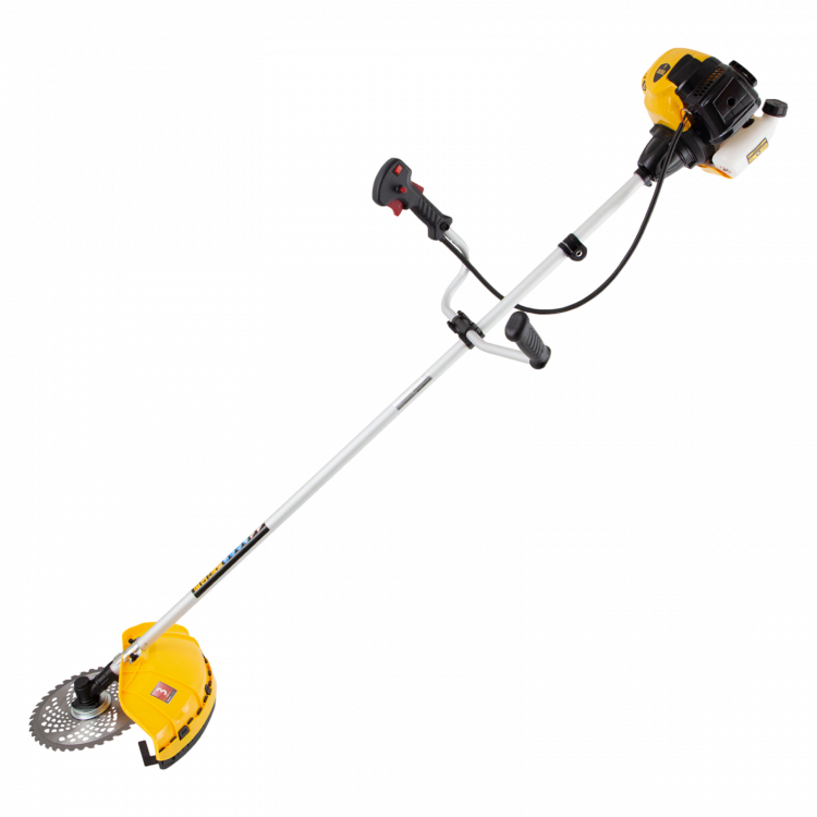 Триммер бензиновый DTL-33, 33 см3, неразъемная штанга// Denzel