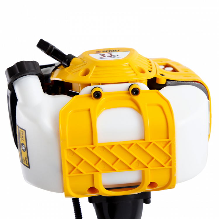 Триммер бензиновый DTL-33, 33 см3, неразъемная штанга// Denzel