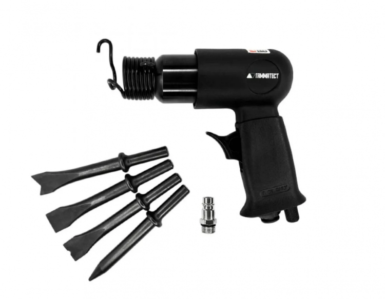 Пневмозубило с набором зубил, horex GT7B020 / rt-3501