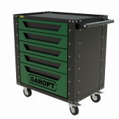 Тележка инструментальная Garopt 5 ящиков ЗЕЛЕНАЯ, Серия "Low-cost" Тележка инструментальная Garopt 5 ящиков ЗЕЛЕНАЯ, Серия "Low-cost"