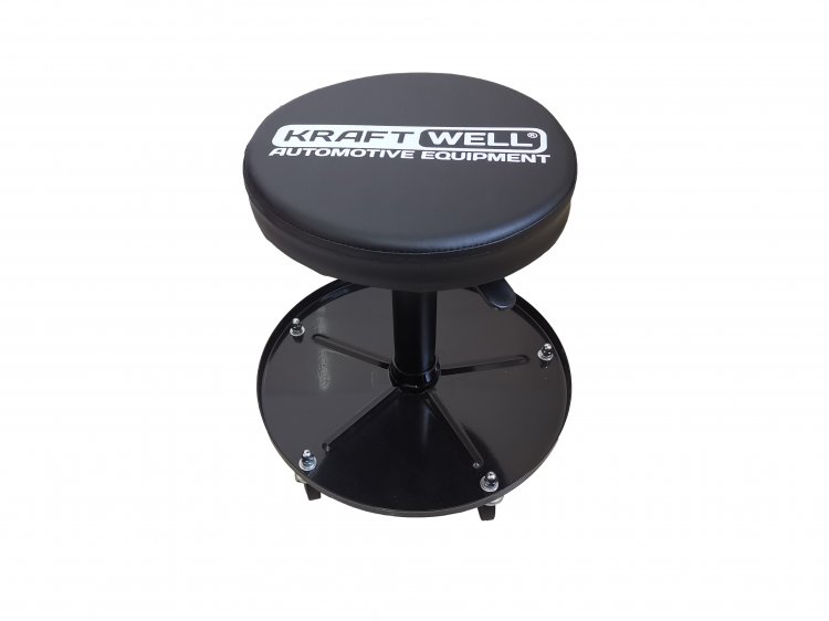 Сиденье механика на колесах с пневмолифтом Сиденье механика на колесах с пневмолифтом