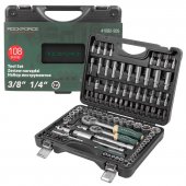 Набор инструментов 108 пр. 1/4" 3/8"(6гр.)(4-22мм) Набор инструментов 108 пр. 1/4" 3/8"(6гр.)(4-22мм)