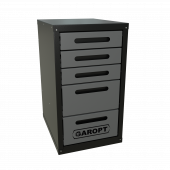 Тумба 5 ящиков для верстака GAROPT  (СЕРАЯ) Тумба 5 ящиков для верстака GAROPT  (СЕРАЯ)