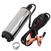 Насос для перекачки топлива (12V, 60W, 30л/мин, Ø51мм, Ø выходного отв. 19мм)