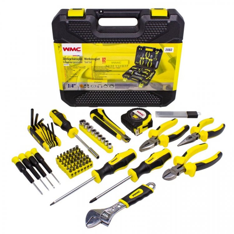 Набор инструментов 82пр. 1/4"(6гр.)(5-13мм) Набор инструментов 82пр. 1/4"(6гр.)(5-13мм)