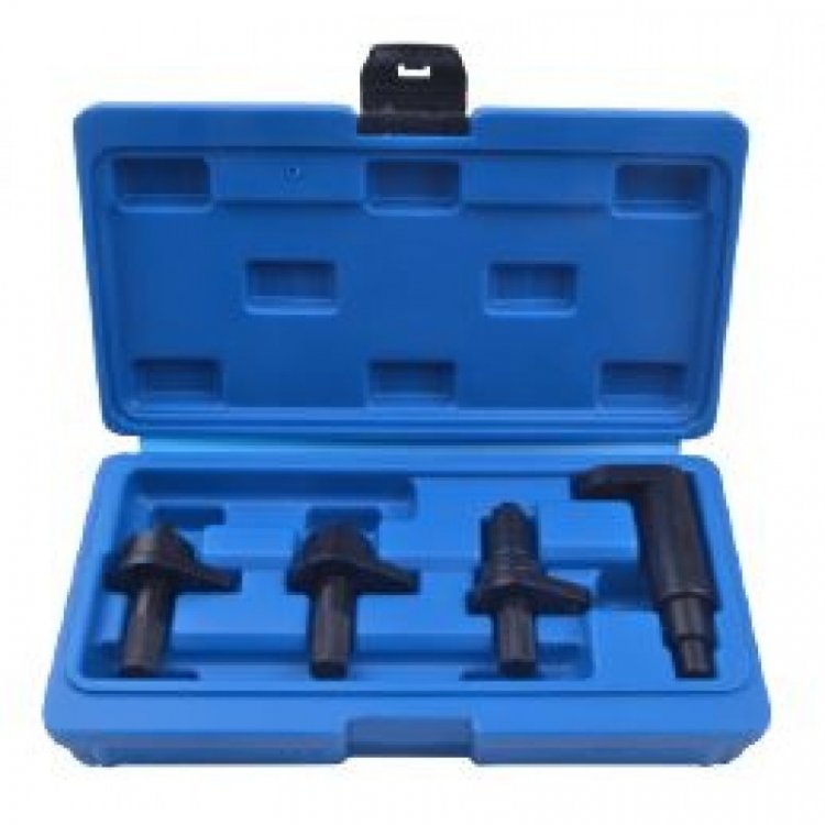 Набор фиксаторов для обслуживания двигателей группы VAG (1.2 6v,12v) 4пр., в кейсе(VW,AUDI)