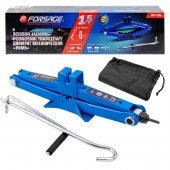 Домкрат механический "ромб" 1.5т (h min 104мм, h max 385мм, L-415мм)