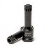 Головка-бита TORX ударная TH30 с отверстием, 1/2"