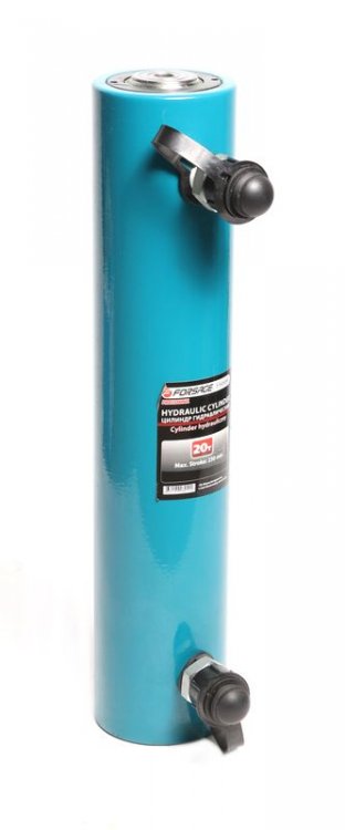 Цилиндр гидравлический двойного действия 20т(ход штока-300мм, Ø штока-40мм,общий Ø-80мм, L-440мм, 700bar)