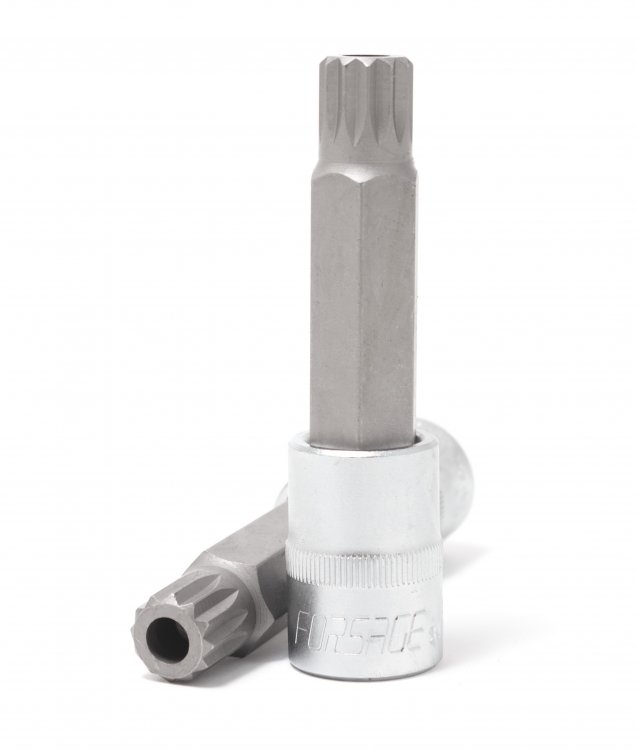 Головка бита SPLINE 12-лучевая M5 1/2" (L-100мм)