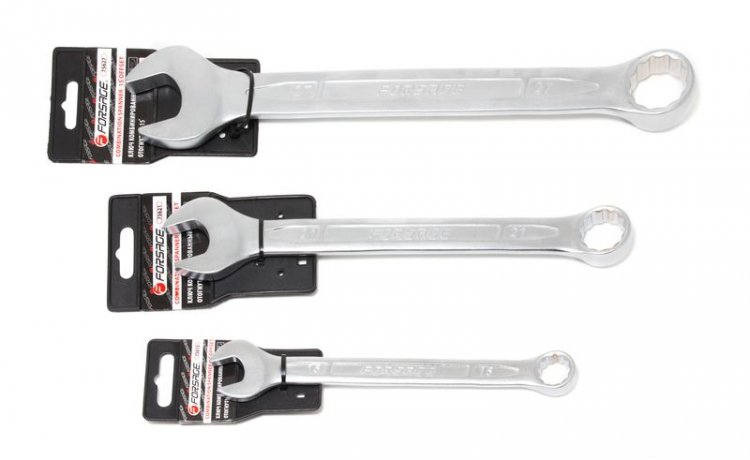 Ключ комбинированный "Profi" 25мм, на пластиковом держателе Ключ комбинированный "Profi" 25мм, на пластиковом держателе