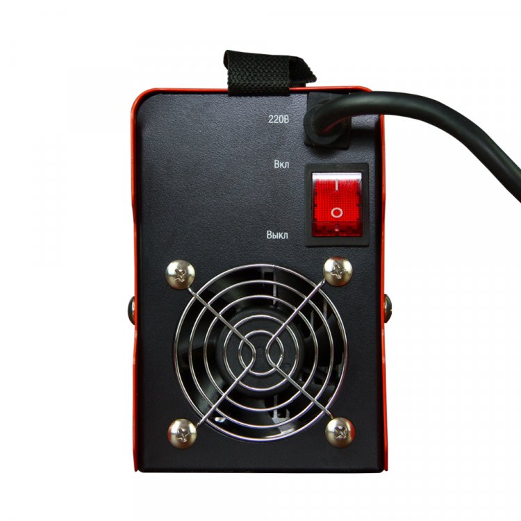 Сварочный аппарат KVAZARRUS 190 mini - Работает от 140В. Горячий старт, форсаж дуги, антизалипание. MMA, розетки 25 мм2, напряжение питания: 220В±15%, Диапазон сварочного тока: 20-190А, ПВ: 100%, ремень для переноски, комплектация: кабели 1,2 м, элек Сварочный аппарат KVAZARRUS 190 mini - Работает от 140В. Горячий старт, форсаж дуги, антизалипание. MMA, розетки 25 мм2, напряжение питания: 220В±15%, Диапазон сварочного тока: 20-190А, ПВ: 100%, ремень для переноски, комплектация: кабели 1,2 м, элек