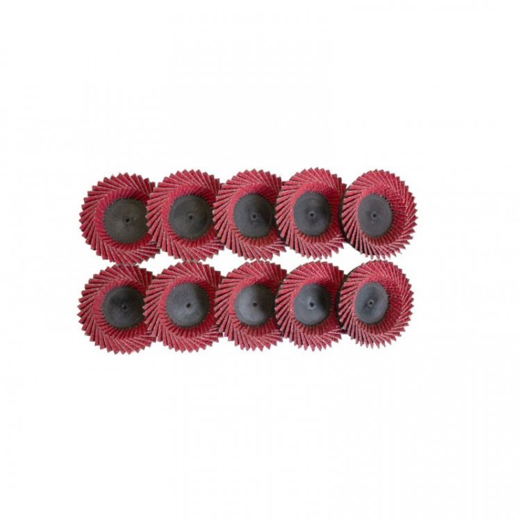 Круг шлифовальный лепестковый 75мм (№80)(к-т 10шт)