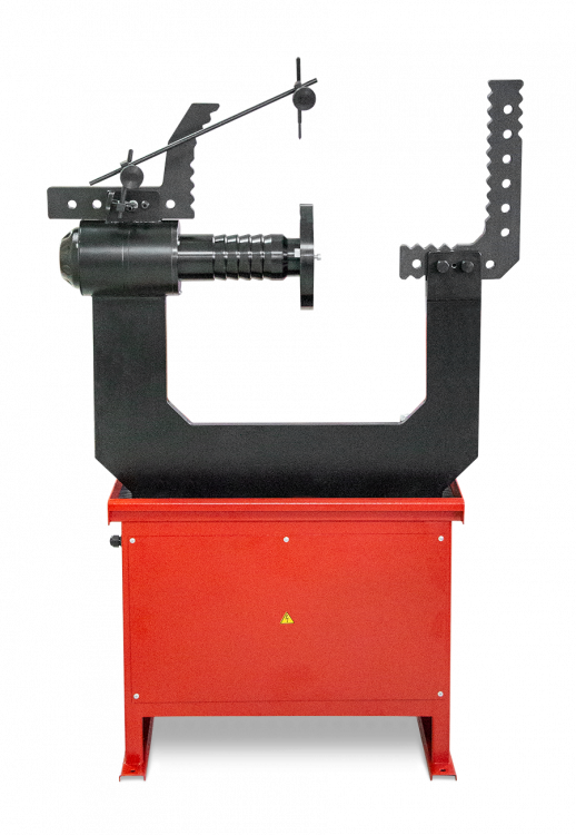 Фаворит  (ДП22.000 СБ 380) Стенд для правки дисков (электрический стенд 380В с гидроприводом для правки легкосплавных дисков)