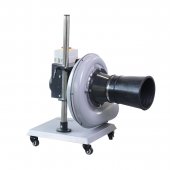 Мобильная установка для удаления выхлопных газов, на тележке