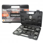 Набор инструментов для обслуживания тормозных цилиндров (правосторонняя резьба) 13пр., в кейсе Набор инструментов для обслуживания тормозных цилиндров (правосторонняя резьба) 13пр., в кейсе