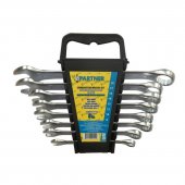 Набор ключей комбинированных, 8пр.(8, 10, 12, 13, 14, 15, 17, 19мм), в пластиковом держателе