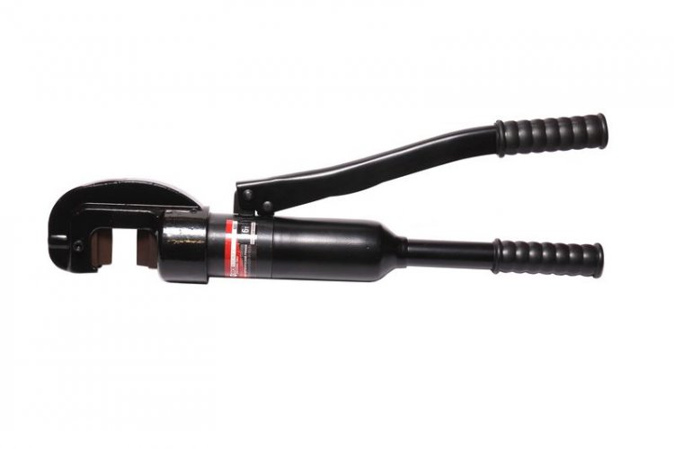 Резак гидравлический двуручный 16т,(стальная арматура 4-22мм)в кейсе